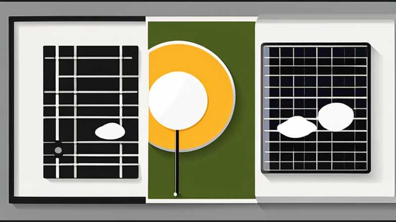 How to connect the solar light panel to the light line