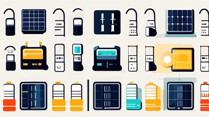 How many kilowatt-hours of electricity does a solar lamp charge per day