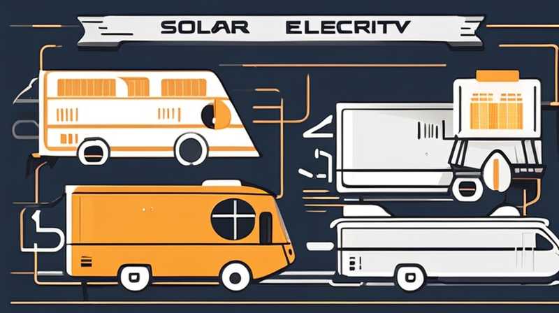 How to store electricity in a solar powered RV