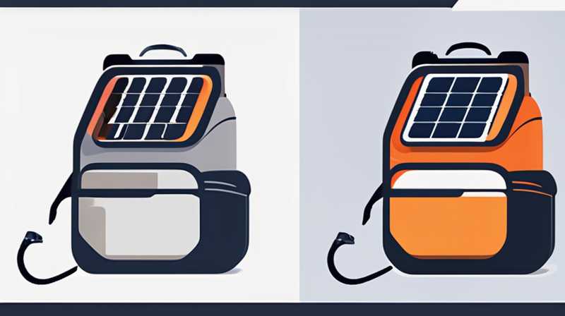 How long does it take to charge a solar backpack?