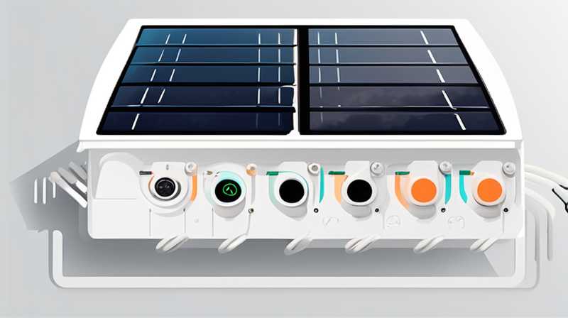 How to adjust the five-wire solar controller