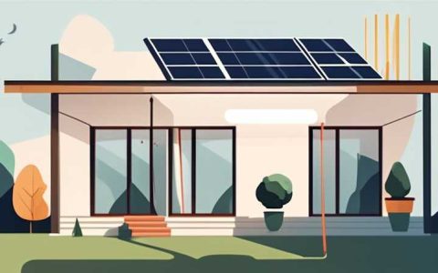 How to install solar lights outside the yard