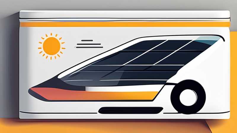 What is the voltage of the car solar panel?