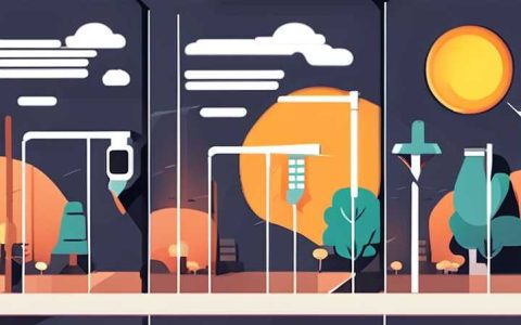 How to turn off the solar street light on time