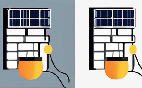 How to connect the LED solar light string if it is broken