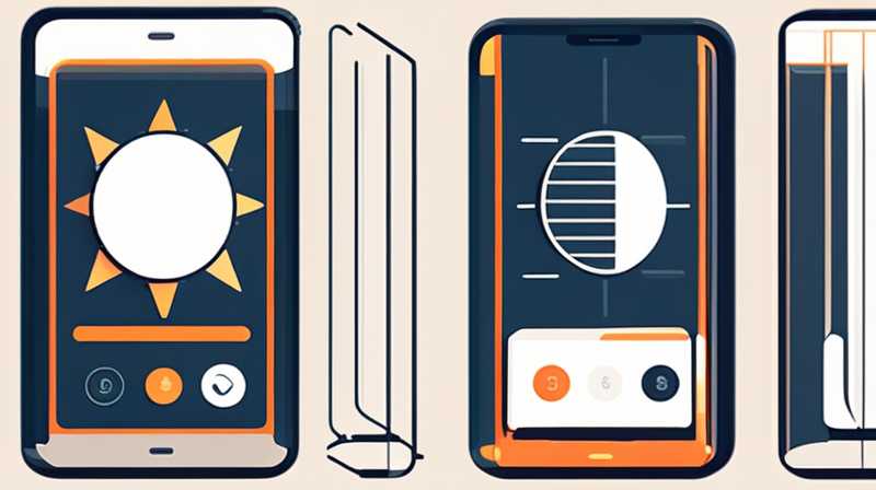 How to pair a mobile phone with a solar light