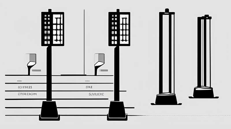 How to install conical solar street lights