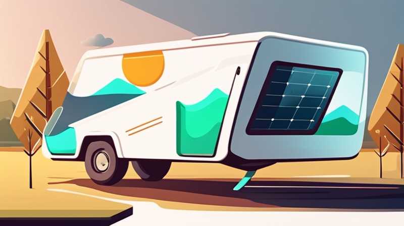 How to clean the solar panel of RV