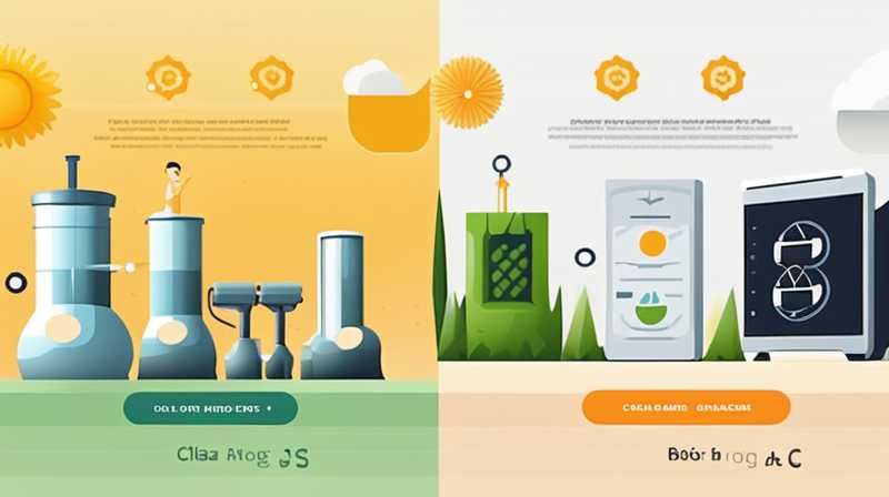 How to clean up solar biogas