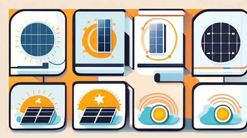 How to use solar energy to generate electricity for batteries