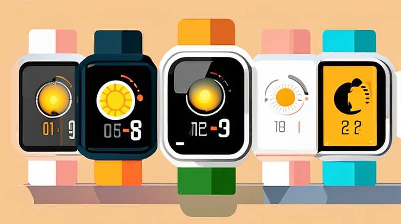 How to check the charging status of solar watch