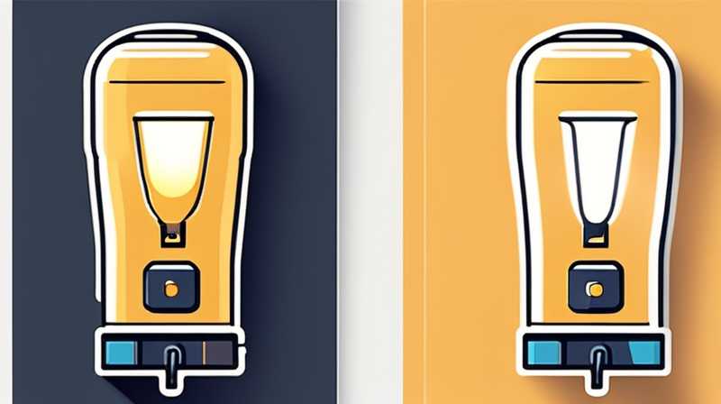 How to light up the solar daytime charging lamp