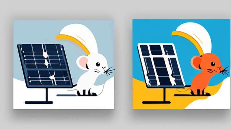 Is solar power afraid of mice? Why?