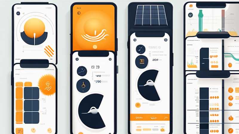 How many watts of solar energy is used for monitoring?