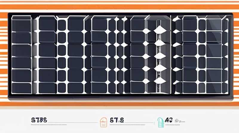 How long does it take to fully charge a large solar panel?