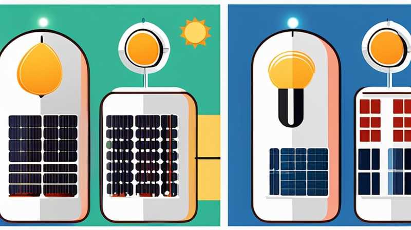 How many watts does a solar light for home use