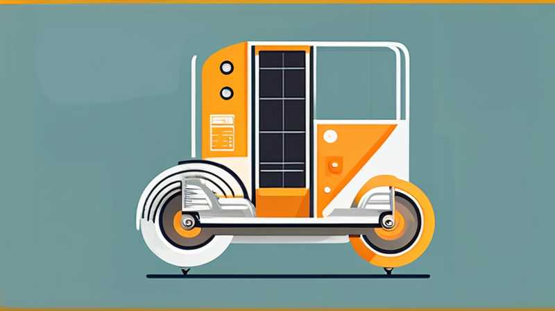 How to choose the solar energy size for electric tricycle