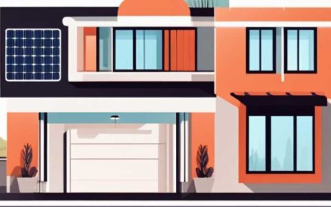 How to install solar lights on villa buildings