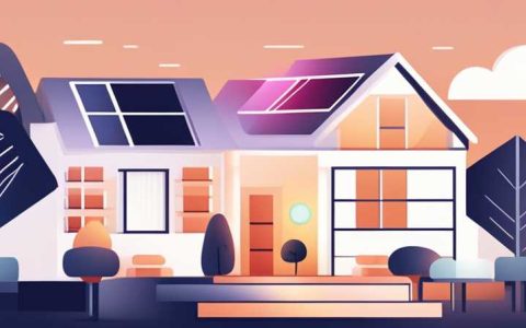 How many watts does a solar light have for a self-built house?