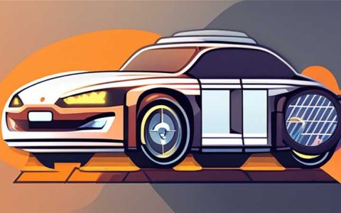 What is a car with solar panels called?
