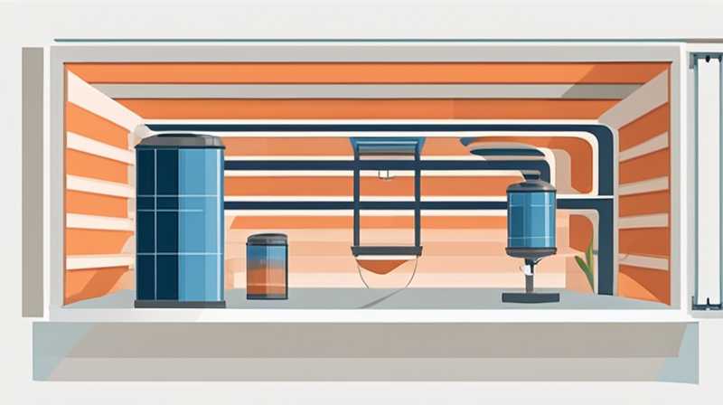 How to disassemble the indoor solar barrel