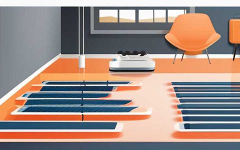 Where is the best place to install solar floor heating?