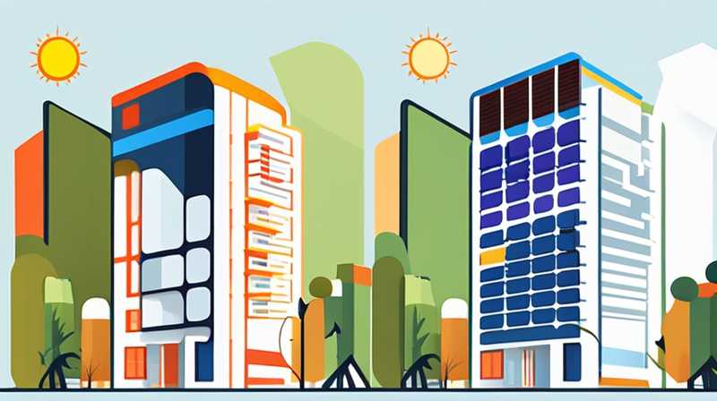 How to solve the problem of solar energy in high-rise buildings