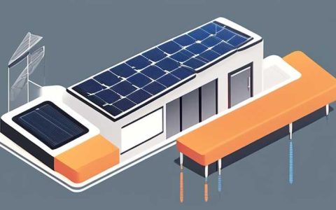 How many watts of solar energy are needed for 50 square meters