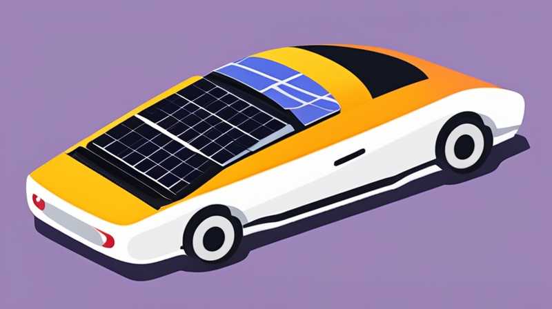 What are solar cars made of?