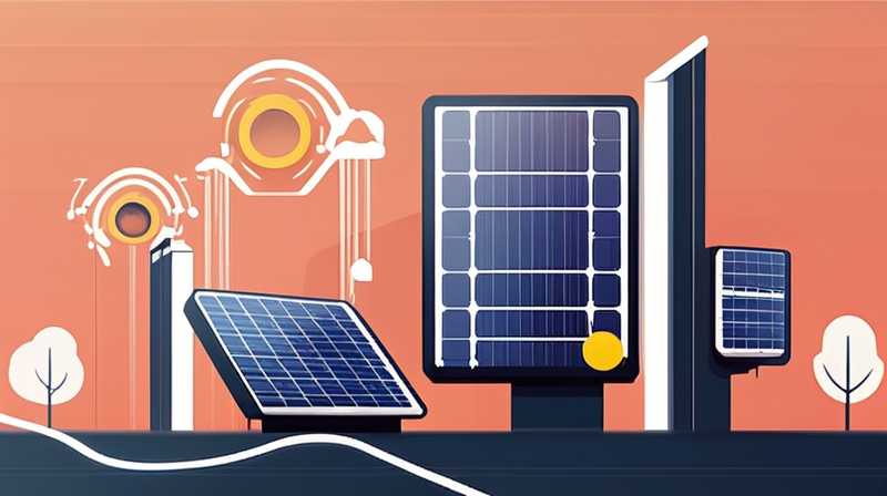 How to adjust the height of solar power wires