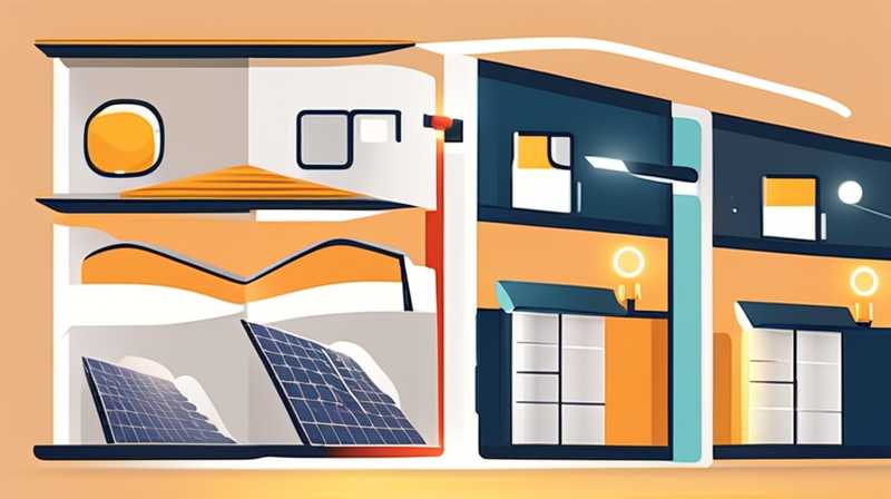 How to match lights with solar panels at home