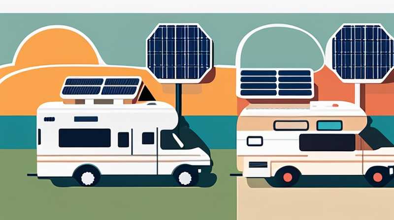 How to add solar panels on the roof of an RV