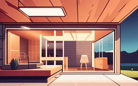 How to install solar lights in container houses