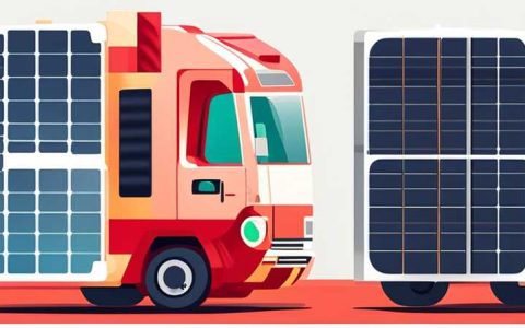 How long does a solar-powered express delivery vehicle last?