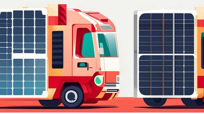 How long does a solar-powered express delivery vehicle last?