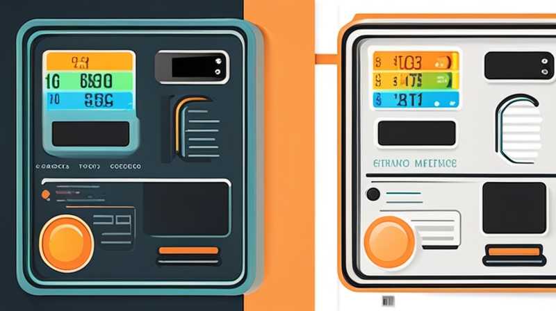 How to control the solar energy meter