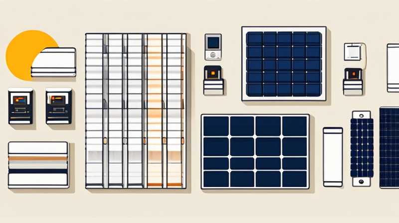 How to lay pipelines for wall-mounted solar panels