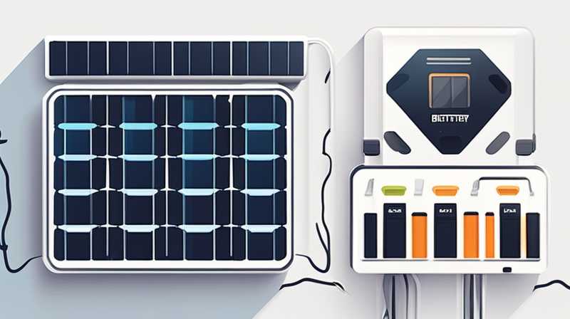 How much electricity can a solar panel for a battery car generate?