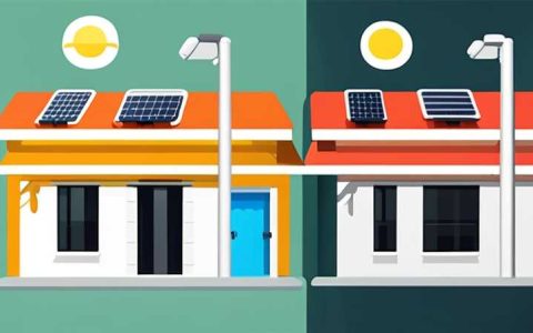 How many kilowatts can a solar street light produce?