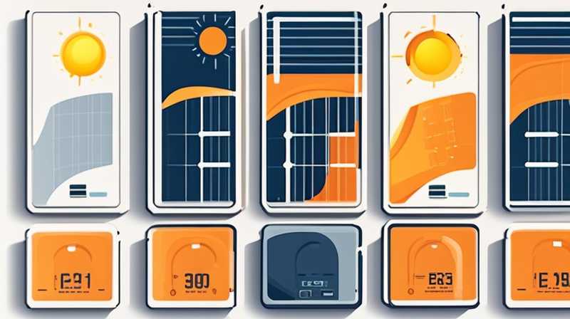 How many watts are there in a 50x30 solar panel?