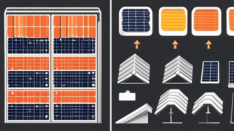 How to install solar energy on steel frame sloping roof