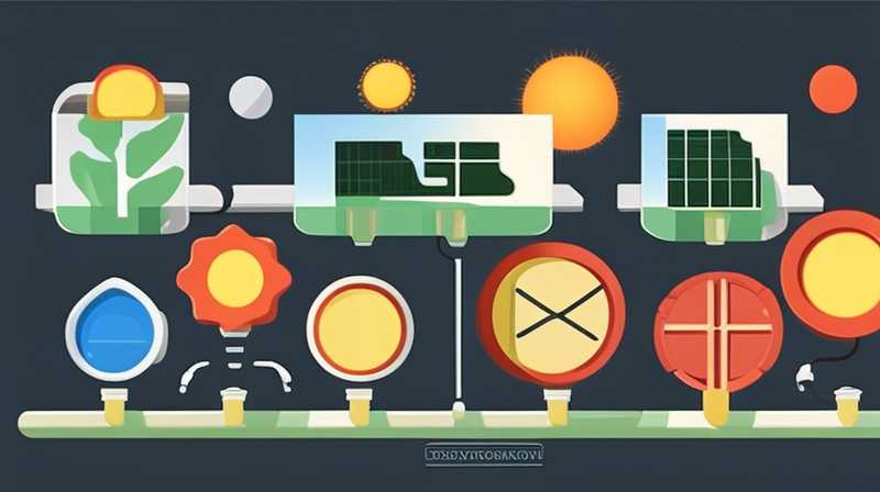 How to convert plug-in colored lights to solar powered