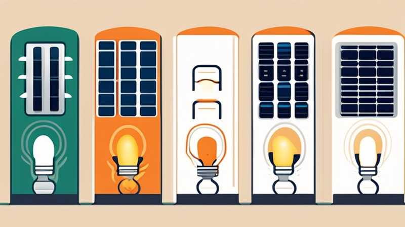 How many watts are ordinary solar lights