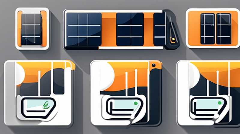 What is a solar battery adapter?