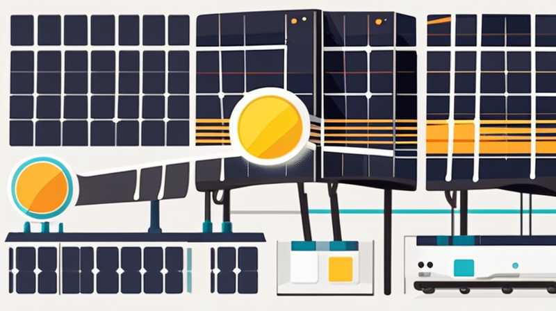 How much electricity can a solar power station generate in a day?