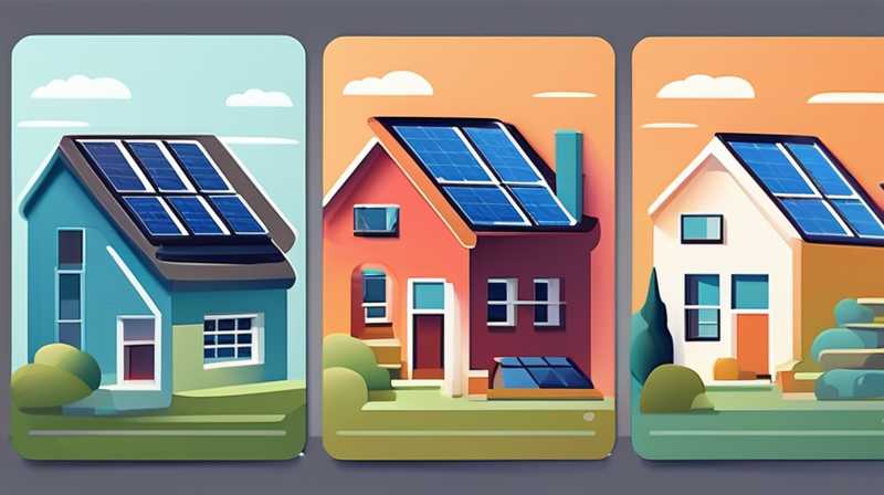 What is the principle of home solar panels?