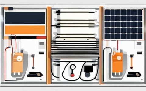 How to replace the exhaust gas under the solar panel