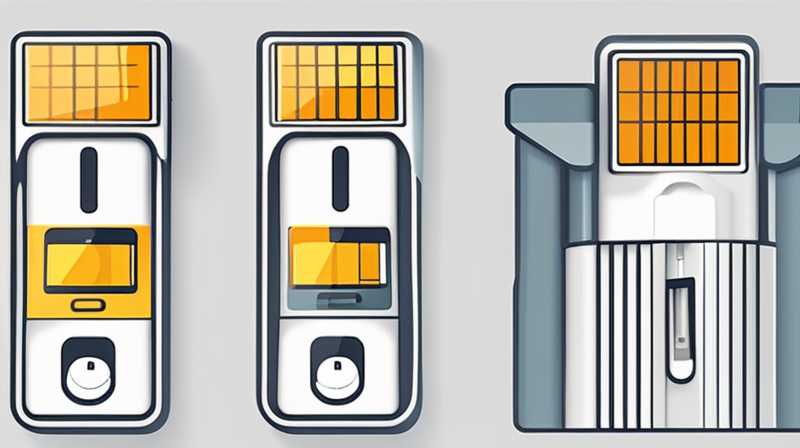 How to connect the solar power plug