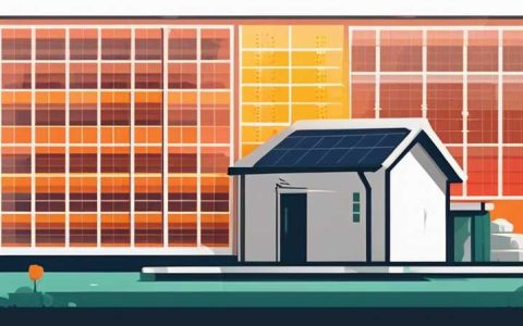 Where are the solar panels marked?