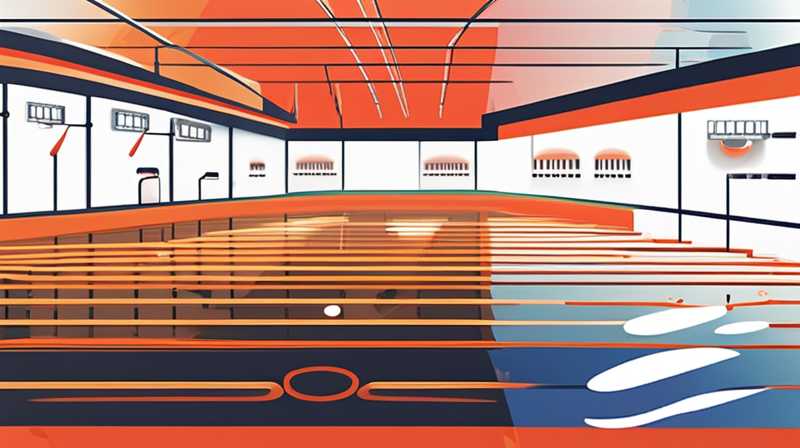 How many degrees should the temperature of solar floor heating be adjusted?